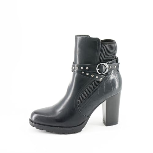 Bottines Queentina à talons hauts idéales pour le bureau