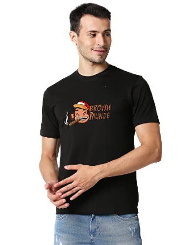 Think Basic Folks Brown Munde - Cash Leke hune Capetown Munde Super Comfortable T-Shirt