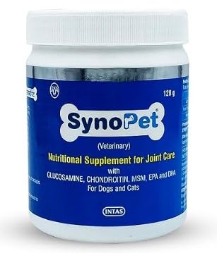 synopet powINTAS Synopet Joint Supplement for Dog & cat| Nutritional Supplement for Joint Disorder & Reduce Tear & wear of Cartilages| Better Mobility| Pack of -1 by E Super MART (B0D2B5R72B) Amazon Price History, Amazon Price Tracker