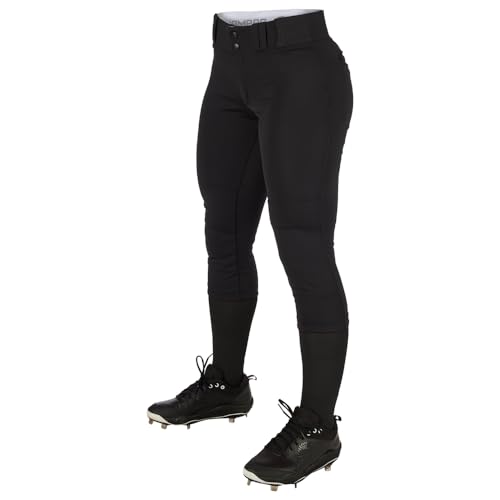 League Outfitters Women's Tournament Softball Pants - Black - M