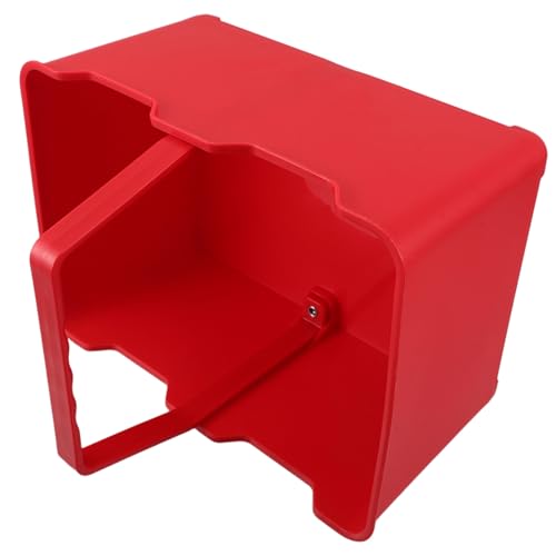 TOPPERFUN Cesta para Botellas con Asa Gran Capacidad Portabebidas de Plástico Resistente para Bares Ktv Soporte para Cerveza Vino y Refrescos