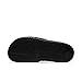 Nike Women's Benassi JDI Slides, Black/White, 7