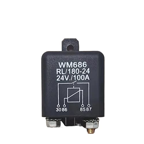 Relé de arranque 24V 100A de servicio continuo con 4 pines de alta conductividad