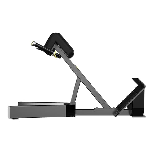 Image of Roman Chair Back Extention - Angle & Height Dual Adjustable Hyperextension Bench for Gym - Adjustable Back Exercise Machine Commercial