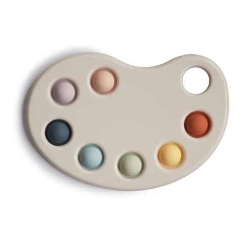 mushie Paint Palette Press Toy Cover