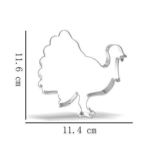 Large Fall Thanksgiving Cookie Cutter Set - 7 Piece - Stainless Steel #TOP1