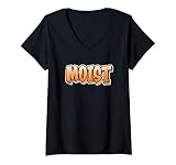 Photo Gallery donna moist | graffiti style design that says moist maglietta con collo a v Photo Gallery donna moist | graffiti style design that says moist maglietta con collo a v