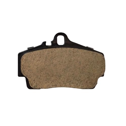 Image of Detroit Axle - Rear Brake Pads for 99-08 Porsche 911, 97-12 Boxster, 06-12 | Cayman, Ceramic Brake Pads 1997 1998 1999 2000 2001 2002 2003 2004 2005 2006 2007 2008 2009 2010 2011 2012 Replacement