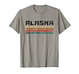 Retro Vintage Alaska T-Shirts Tee