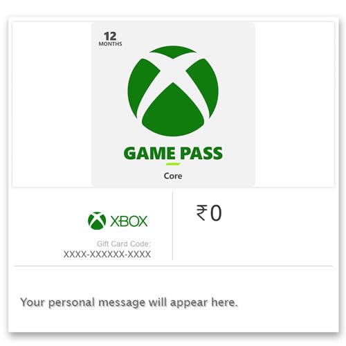 Image of Xbox Microsoft Game Pass Core 12 Month ESD IN | Instant Delivery | Flat 3% off