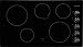 Frigidaire FFEC3624PB 36'' Electric Cooktop in Black