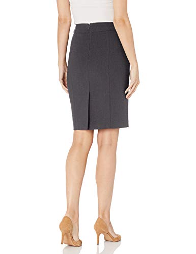 Calvin Klein Womens Classic Fit Straight Lux Suit Skirt (Regular and Plus Size)
