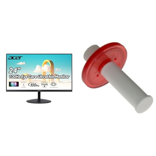 Image of Acer SB242Y Hbi 23.8 inch Full HD (1920 x 1080) Zero-Frame Gaming Office Monitor & ChemoPlus Vial Vent Chemo Dispensing Pin