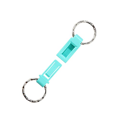 Mdsk Plastic Pull Apart Key Ring Quick Release Keychains, Multicolored (12 Pack, Multicolored) 4Cml #TOP1