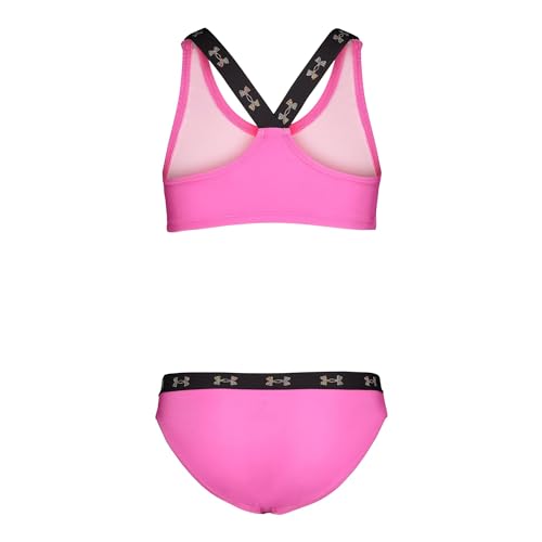 Under Armour Girl's Racer Bikini (Little Kids)2
