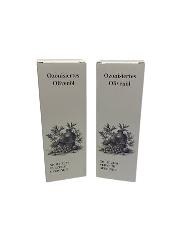 100 ml feinozonisiertes BIO Olivenöl, Ozonöl, ozonisiertes Olivenöl (200 ml (2er Pack)) 100 ml feinozonisiertes BIO Olivenöl, Ozonöl, ozonisiertes Olivenöl (200 ml (2er Pack))