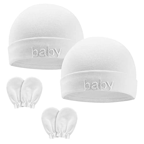 6 Paires De Moufles Bébé En Coton Doux - Gants Anti-rayures Pour Nouveau-nés Et Tout-petits - Lot Multicolore Hiver