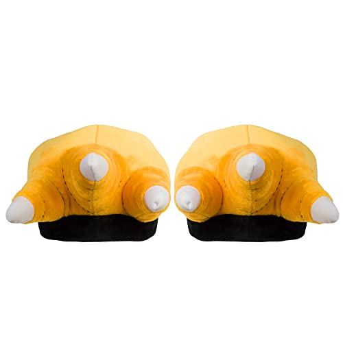 Odd Sox, Chicken Feet Slippers, Fun Fuzzy Novelty2