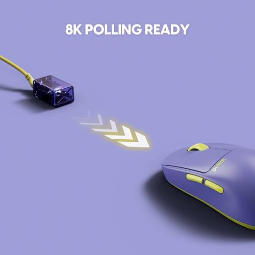 Image of Pulsar Gaming Gears X2 Crazylight Wireless Gaming Mouse, Ultra Lightweight 1.23 oz (35g), Optical Switch, 32000 DPI, 750 IPS, XS-1 Sensor, 8k Compatible (LA Edition)