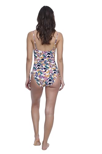 Profile by Gottex Natural Essence Women’s Square Neck Tank Underwire Stylish Elegant One Piece Bathing Suit Swim Essential3
