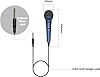 SoundLAB Dynamic Unidirectional Karaoke Microphone With Fixed 6.35mm Jack Lead 3m Length For Singing, Presentations, Practice, Home Party, Celebration, Perforamce, Kids, Adults, Portable Blue #1