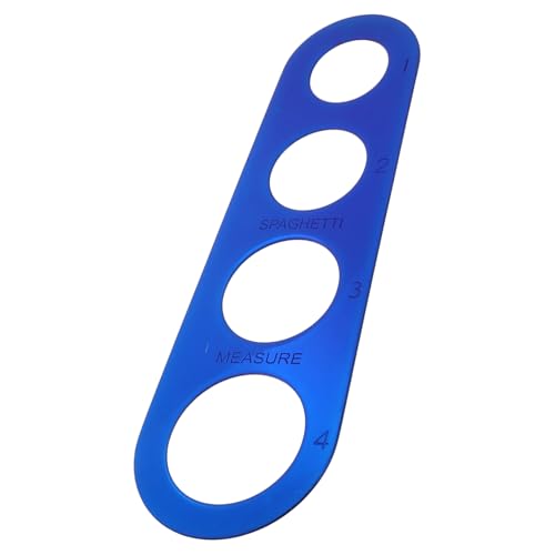 Holibanna Regla De Pasta De Acero Inoxidable Herramienta De Medición Para Cocinar Pasta Utensilio De Cocina Para Servir Fideos