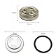 2 Sets 18mm Schauglas Dichtung,Schauglas Dichtung für Motorrad,Motorrad Dichtungen und Unterlegscheiben,für Bremspumpe Bremse Master Zylinder Reservoir Motorrad (2 Set)