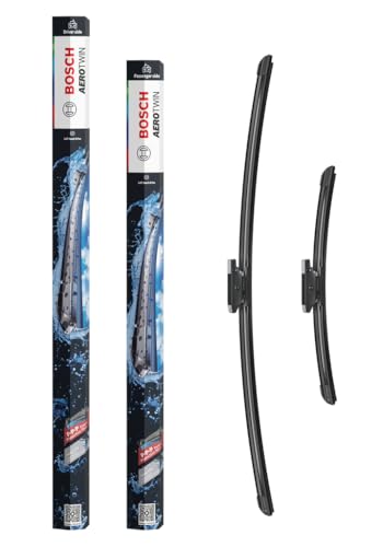 Bosch eA868S - Balais d'essuie–glace Aerotwin - Longueur : 650/340 mm - 1 paire de balais avant - emballage adapté e-commerce