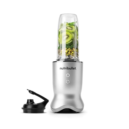 nutribullet Ultra 1200W Personal Blender Silver - With Rapid Extractor Blade, 900ml Cup, To-Go Lid &...