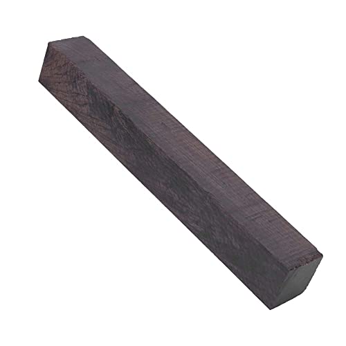 DIY Craft Musical Instrument Handles Black Ebony Wood Blank 1pc 150x20x20mm Performance Accessories (1pc 150x20x20mm)