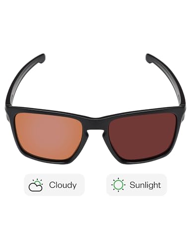 Image of Mryok Replacement Lenses for Oakley Sliver XL OO9341 Sunglass, HD Polarized, UV Protection, Impact Resistant & Perfectly Fit