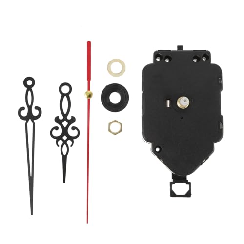 KOCKSHION 静音掛け時計ムーブメント 耐久性クォーツ機構 精密時計パーツ 修理用 軸長 家用交換アクセサリー