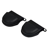 パール金属 ミトン ミニ シリコーン 2個組 ブラック TOUCH st CC-1566