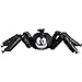 70" Jumbo Spider Lawn Bag Halloween Decoration