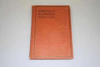 Hardcover Kimball's Business Speller Book