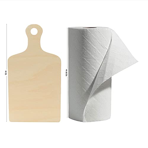 Tablas de cortar de madera, paquete de 5 piezas, 12 pulgadas con mango, marca Woodpeckers miniatura 2