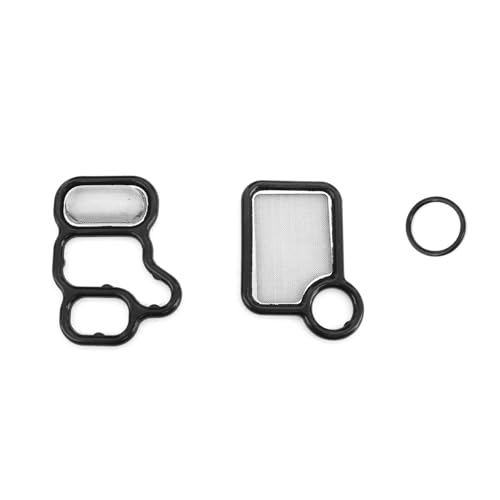 Image of Solenoid Gasket Valve Cover Set Compatible with 2002-2012 Honda Civic Accord CR-V Element Fit, Acura RSX TSX, Olenoid Valve Replacement Parts Replacement for 15845-RAA-A01 15815-RAA-A02 91319-PAA-A01