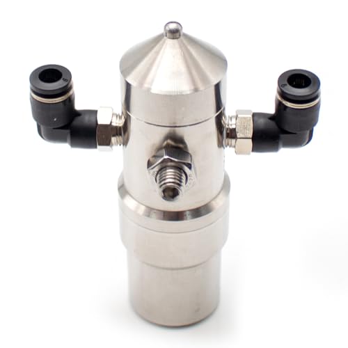 304 Stainless Steel Fluid Spray Air Atomization Nozzle Anti-Drip Air Atomizing Nozzle Corrugated Cardboard Humidification Nozzle (Fan Nozzle)