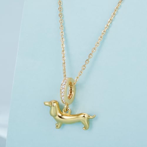 Image of MUNDELL Conch Bead Charm Dachshund Dala Horse Pendant Charm Bird Sun Charm for Original Charm Bracelet or Bangle