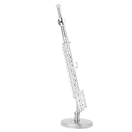 Mini flûte en cuivre artisanat : instrument de musique miniature ornement de table