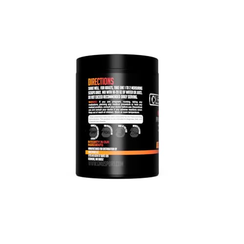 Image of GMU SPORT Clean Pump Non-Stim Pre-Workout, 8G Citrulline, 300MG Alpha GPC - Natural Pre Workout for Men and Women - Non-Stimulant PreWorkout with Amino Energy and Endurance, 30 Servings, Fruit Punch