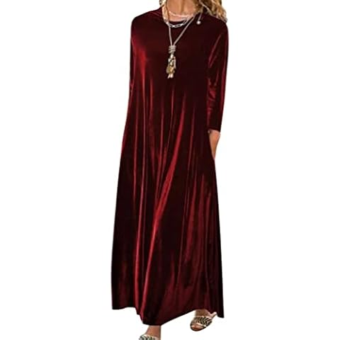 Robe Velours Femme Minetom Cover