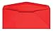 Quality Park Colored Envelope, Traditional, #10, Red, 25 per Pack (11134)