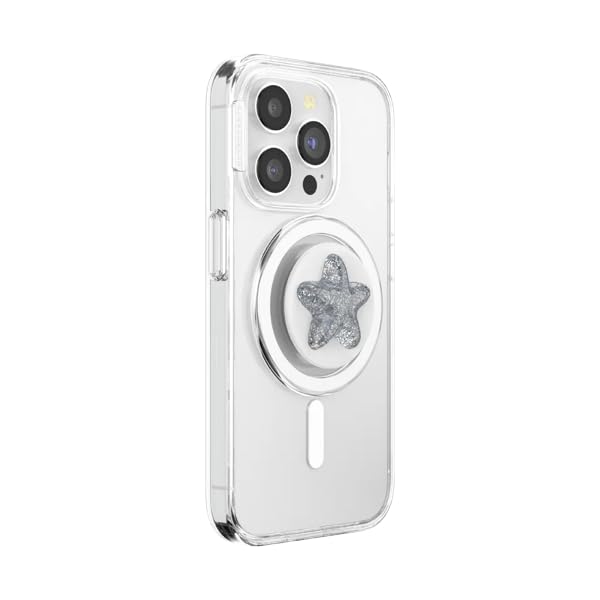 PopSockets Agarre de teléfono para MagSafe, Soporte magnético, Estrella