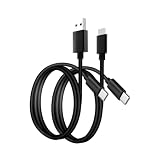 STEALTH Zestaw 2 wielofunkcyjnych kabli USB-C do ładowania, wykonanych z najwyższej jakości silikonu, kompatybilnych z urządzeniami USB-C, o długości 2 m