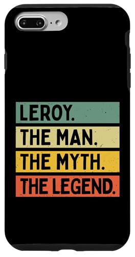 Carcasa para iPhone 7 Plus/8 Plus Leroy The Man The Myth The Legend - Cita Personalizada Divertida
