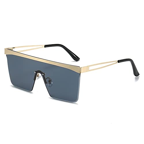 GAOXIN Large Frame Men and Women Sun Shading Sunglasses Outdoor Beach Vacation (Color : B, Size : Medium)