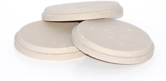 HHBQ3J Porcelain Rock Briquettes for JNR Grills - 53 Piece Set, 5-Year Warranty, BBQ Heat Distribution Rocks