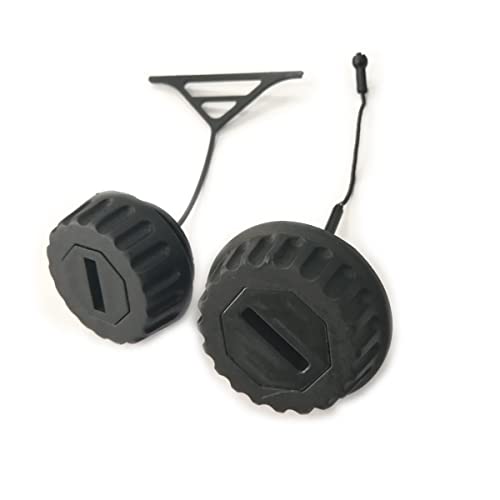 Mtanlo Bouchons Réservoir Carburant Bouchon dhuile dEssence pour STIHL MS290 MS310 MS390 MS640 MS650 MS660 029 039 044 046 050 051 064 066 076 Tondeuse à Gazon,Débroussailleuse Tronçonneuse Cover