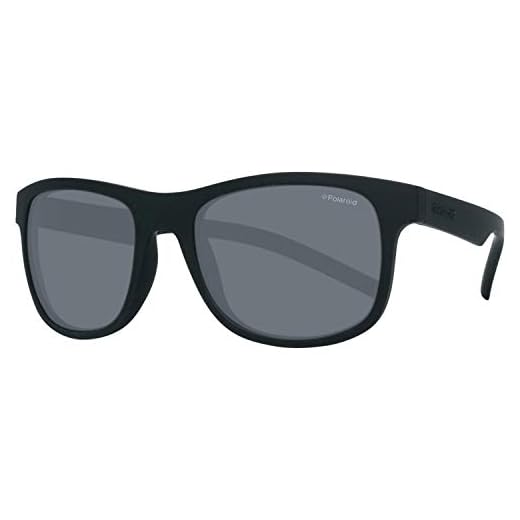 Polaroid PLD 6015/S Y2 YYV Gafas de Sol, Negro (Black Rubber/Grey Pz), 51 Unisex Adulto